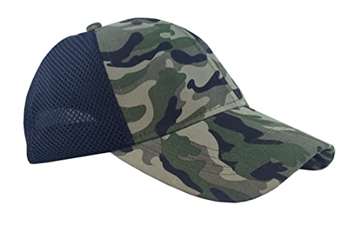 Sports Army Hats and caps Half Jali net mesh Cap for Commandos Mi...
