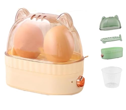 La Mejor Selección de Hervidores para huevos - 5 favoritos. 48 Maommadio Olla de Huevos rápida para hervir Duro, Mini Olla de Huevos eléctrica portátil, Apagado automático, Caldera de Huevos eléctrica para Cocina casera, Uso en Dormitorio...