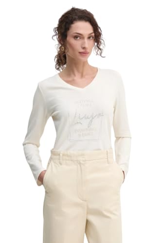 Liu Jo T-Shirt Manches Longues TA5169 en coton stretch noir pour femme