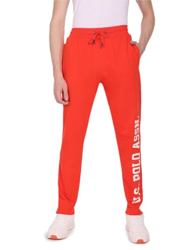 Image of U.S. POLO ASSN. Men's Mid Rise Regular Track Pants