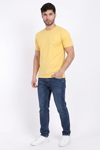 Image of EXCELLO Men's 100% Pure Cotton T-Shirt || Super Soft, Breathable, Premium Material.