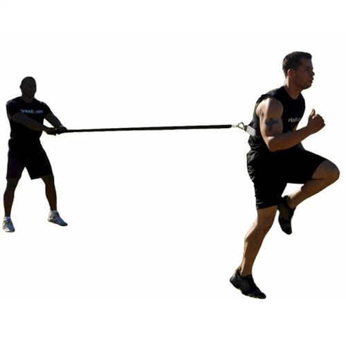 Zuggeschirr für Schlitten – Verstellbares Zuggeschirr mit Schlössern, Physik-Trainingsseil für Widerstandstrainer und Assistenztrainer | Schlittengeschirr | Zuggurt P