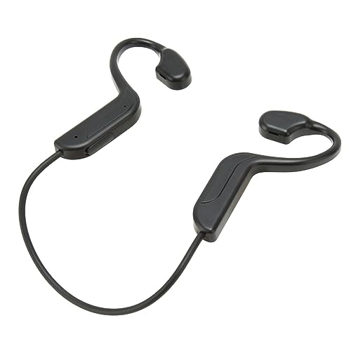 Xiuganpo Auriculares de Conducción ósea Conexión Estable Alto Rendimiento para Memoria Deportiva Aleación de Titanio Batería de Larga Duración