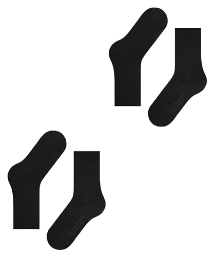 Image of FALKE Women's Happy Cotton Socks, 2 Pairs