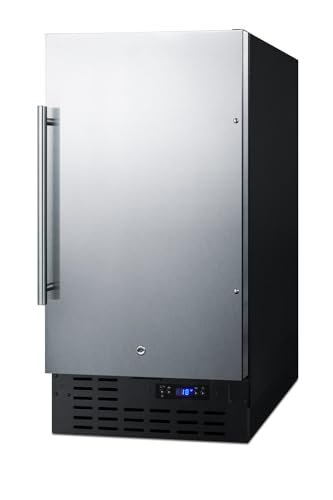Fabricadora de hielo Summit 18" acero inoxidable 8 lb miniatura 3