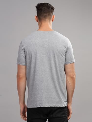 Image of ADRO Men's 100% Cotton Regular Fit T-Shirt