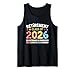 Funny Retirement Class of 2026 Countdown in Progress Teacher Tank Top