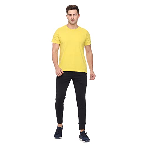 Image of MARK LOUIIS Regular Fit Super Stretchable Track Pants for Men | Gym, Running & Casual Wear | Elastic Waistband with Side Pockets