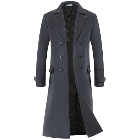 APTRO Men's Elegant Wool Winter Coat Cover