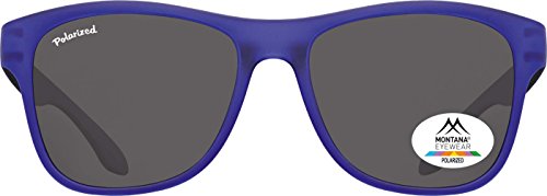 MONTANA MP38 Occhiali, Multicolore (Blu/Nero/Lente...