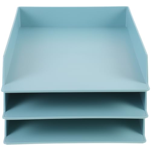 Ciieeo �I�t�B�X�pABS�����ޒI ��e�ʃt�@�C�����[�{�b�N�X �f�X�N�g�b�v���[�I �~���g�O���[�� �ƒ� �w�Z �E����������c�[�� 3�Z�b�g