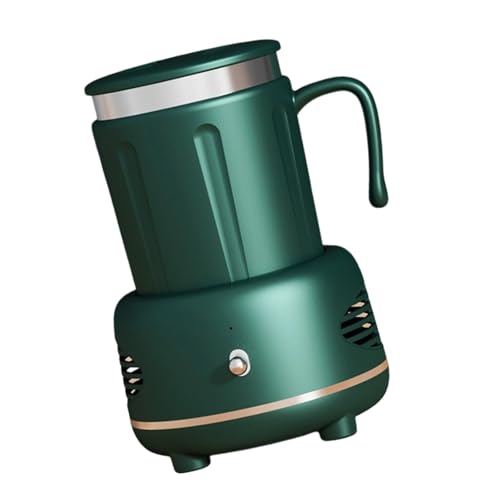 Taza térmica de enfriamiento de modo dual, alimentada por USB, regulador rápido de temperatura de bebida para uso de café y vino