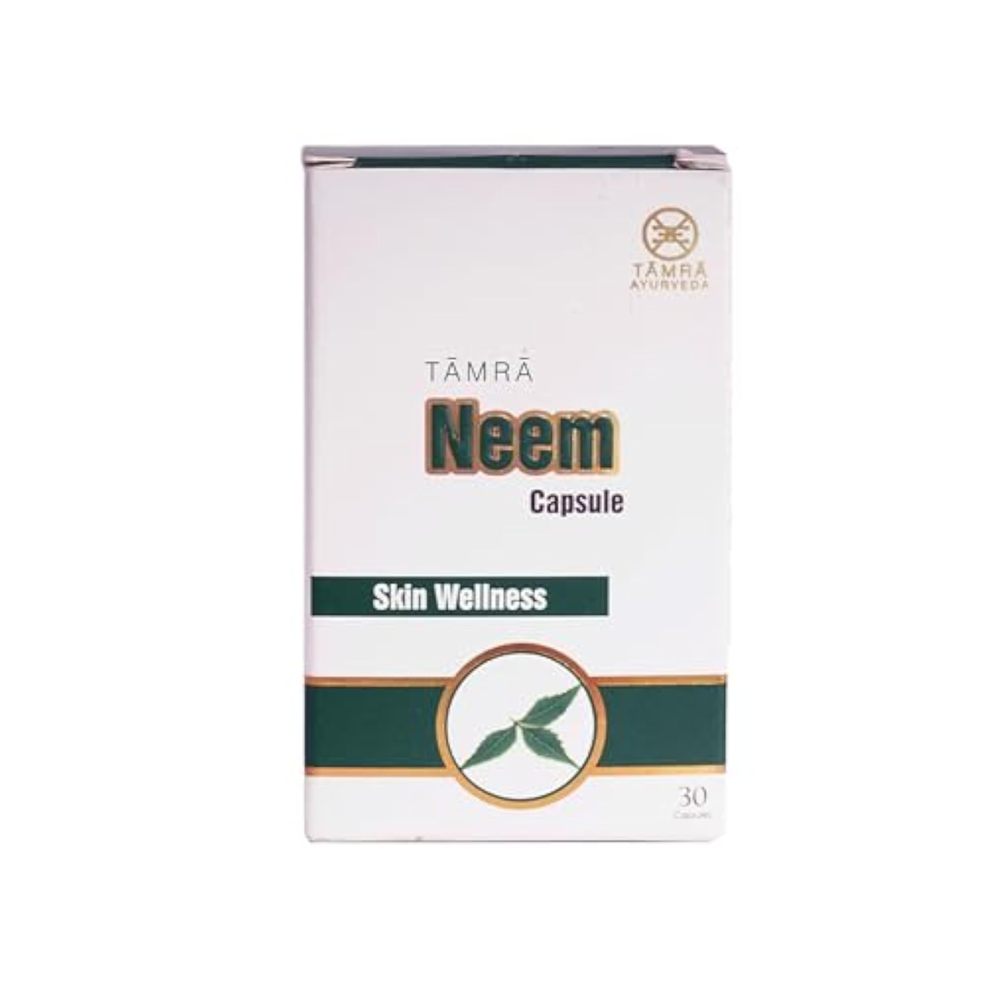 Tamra Ayurveda Neem Capsules, 30 Count