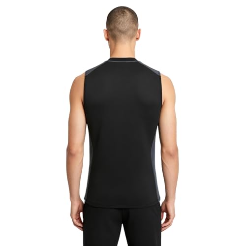 Chaqueta sin mangas para deportes acuáticos y buceo para hombre Nikiikoo neopreno gris con cierre frontal miniatura 2