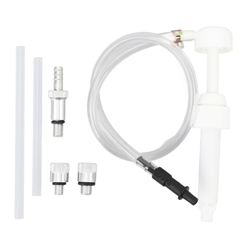 Bomba Manual para Aceite de Caja de Cambios, 8CC Plástico Resistente - Transferencia Rápida y Precisa, Fácil Uso para Embarcaciones y Motores Fuera Borda