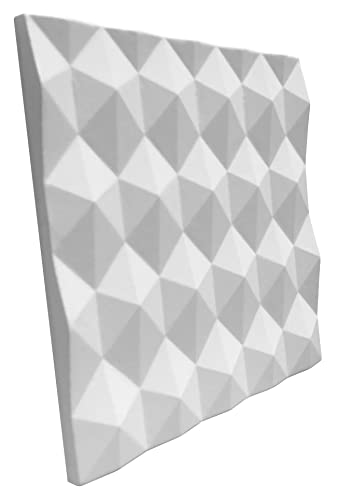 Plastic Mold Abs 3D Wall Panels Plaster (Gypsum) And Concrete 19.7" X 19.7" Diy - Hexagon #TOP3
