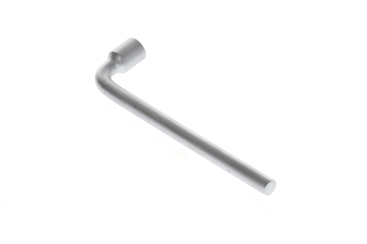 GEDORE Clé à pipe, 12 mm, Carré, 215 mm de long, Outil pour écrous et vis, Voiture, 25 V 12, Acier chromé