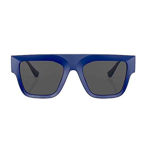 Image of Versace Man Sunglasses Havana Frame, Dark Grey Lenses, 53MM