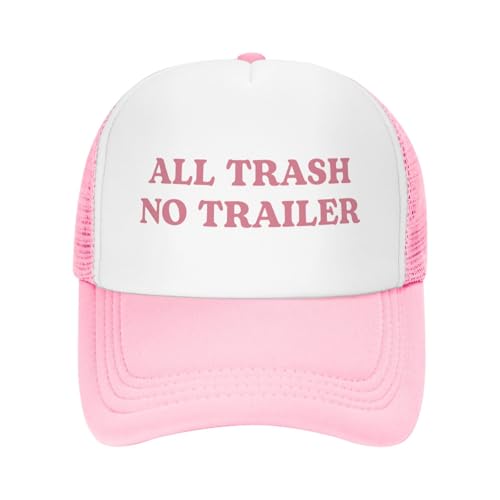 Image of Funny Trucker Hats for Women Hot Pink Funny Gag Baseball Cap for Girls Women Men Hat