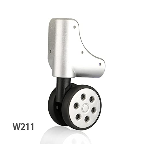 Luggage Wheels,Universal Luggage Casters,1 Pair Luggage Wheel Replacement Spare Spinner Caster for Suitcase Wheel Repair (W034)3