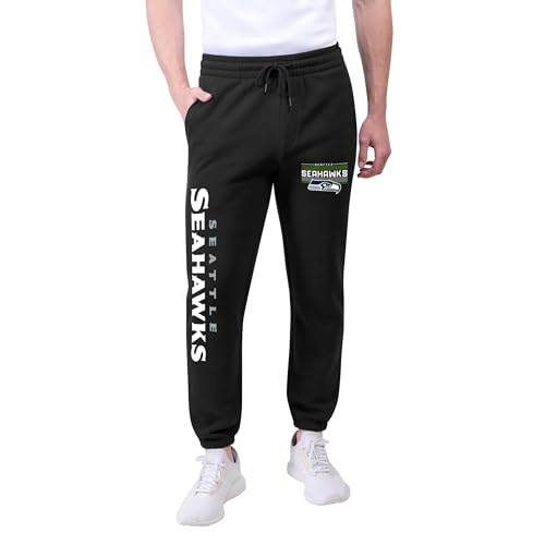 Pantalones deportivos de forro polar para hombre jogger NFL adiós al frío de invierno