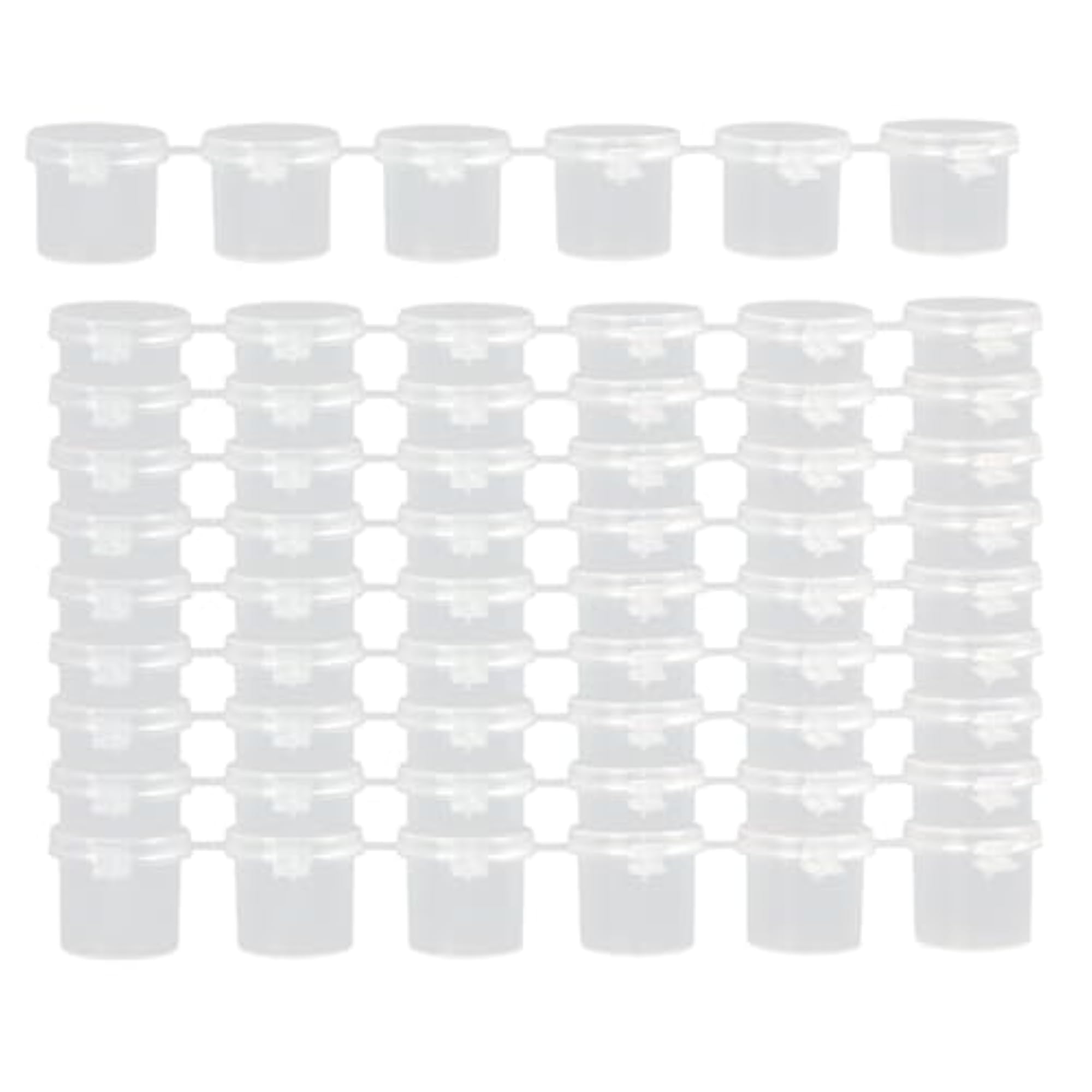 Empty Paint Pots for DIY Acrylic Paint, 10pcs