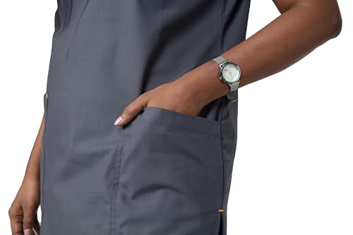 Image of UNIFORM CRAFT Female Scrub Suit Designer DSDX04 - Ideal for Doctors, Dentists and Healthcare Professionals