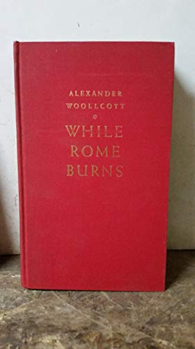While Rome Burns [German] B002A238PK Book Cover