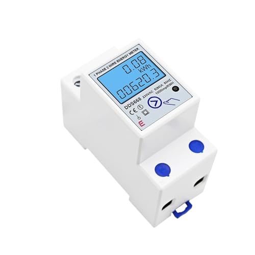Compteur électrique rail DIN 110V 60Hz pour stopper le gaspillage