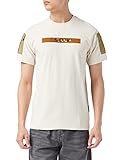 Bajo recto G-STAR RAW, hombres Camiseta Utility Mix Pocket Loose, Blanco (dk talc C336-A488), S