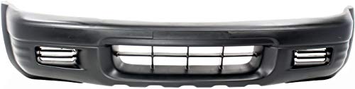 Evan-Fischer Front Bumper Cover Compatible with 1998-1999 Isuzu Amigo Rodeo Textured