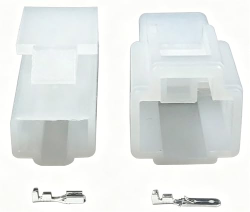 Enchufe de cable automotriz con terminales de 1 pin, modelos 7123-2115 y 7122-2810