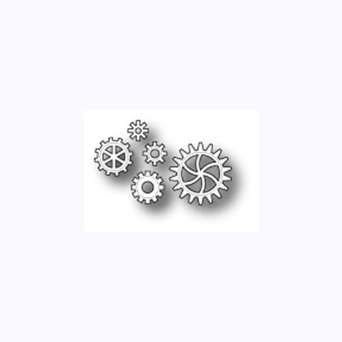 Paper Cutting Metal DIE - Memory Box - Mini Gears