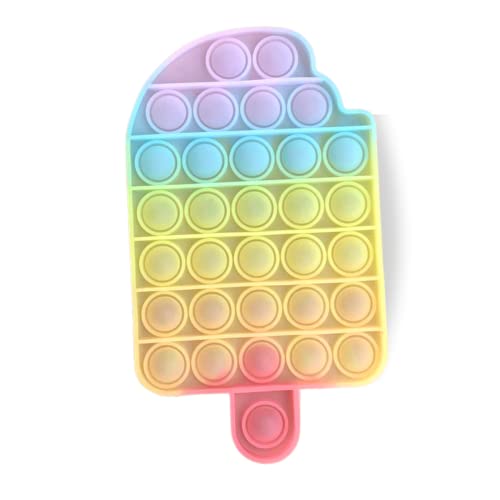 Novo Pop Fidget Toys Brinquedo de apertar com bolhas para crianças e adultos, brinquedo de estresse