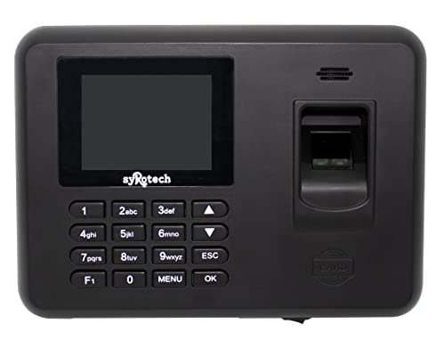 Image of Syrotech Standalone Biometric Fingerprint Attendance Machine, TCP /IP USB Communication, Password and RFID Card Scanner (SY-7)