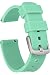 GadgetWraps 14mm Silicone Watch Band with Quick Release Pins - Choose Between 29 Unique Colors (Mint Green)