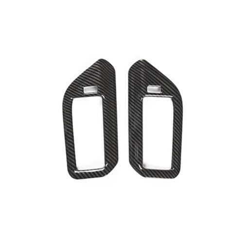 Autocollants cadre de climatiseur pilier B carbone BMW X5 G05 X7 G07