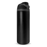 E T EASYTAO | Termo Acero Inoxidable 32OZ, Dos Maneras de Beber, Térmica de Botella con Pajita para Deportes y Viajes,...