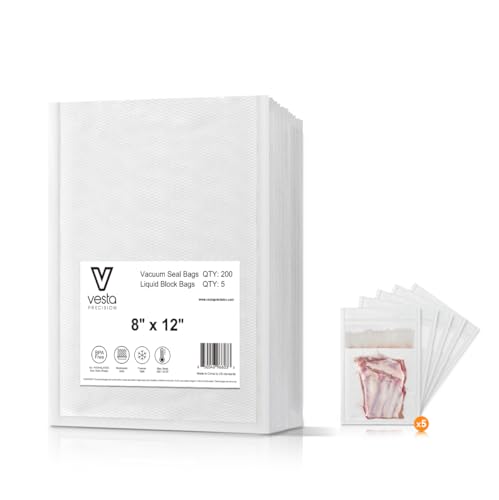 8″ x 12″ Vacuum Sealer Bags,…