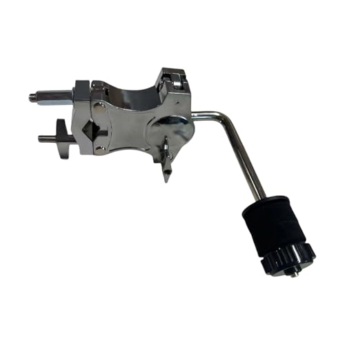 Metal Cowbell Holder Drum Stand Extension Clip Connecting Bracket Clamp Drum Hardware Replacement Parts Enduring Metal Cowbell Holder miniatura 4
