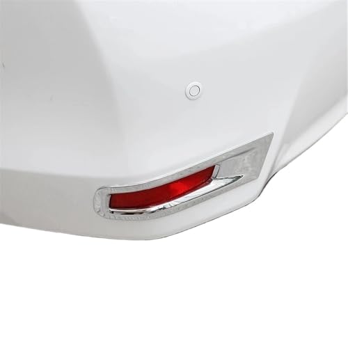 Paupières de phare antibrouillard arrière E170 finition chromée premium pour auto