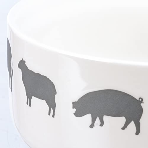 Primitives-By-Kathy-113765-Farm-Animals-Bowl-Set-775-inch-Diameter-Stoneware Primitives By Kathy 113765 Farm Animals Bowl Set 775 inch Diameter Stoneware