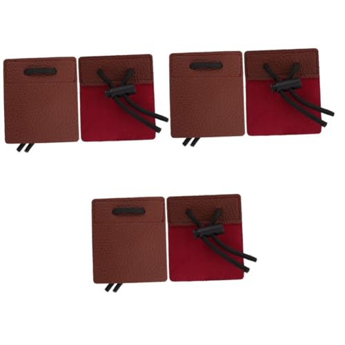 balacoo 3sets Archery Practice Finger Protector Bowstring Finger Saver Premium Gear 2pcs*3