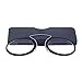 Gafas de Lectura Sin Patillas Negro +3.0(65-69 años) Hombre y Mujer Gafas...