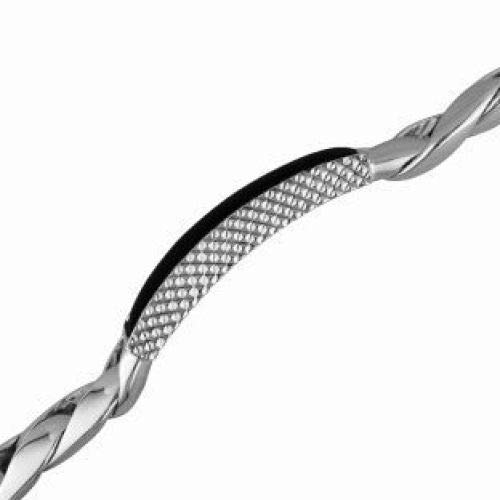 Lavari Jewelers 25 Carat Black Onyx Stainless Steel Bracelet for Men 8.5 Inch Fold Over4