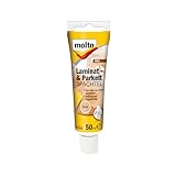 Molto Laminat- und Parkettspachtel, Zum Ausbessern von Löchern und Kratzern in Laminat-und Parkettböden, Buche, 50 ml