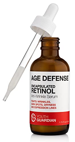 Youth-Guardian-Encapsulated-Retinol-Anti-Wrinkle-Serum-With-Peptides-Hyaluronic-Acid-and-Jojaba-Oil-Fights-Wrinkles-Dark-Spots-Dryness-And-Softens-Expression-Lines-And-Creases-175-Fl-Oz Youth Guardian Encapsulated Retinol Anti-Wrinkle Serum - With Peptides, Hyaluronic Acid and Jojaba Oil - Fights Wrinkles, Dark Spots, Dryness And Softens Expression Lines And Creases 1.75 Fl Oz (YG2)