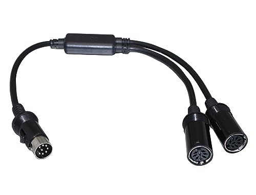 Cable Y reemplazo RCA Kenwood macho a dos hembras miniatura 1