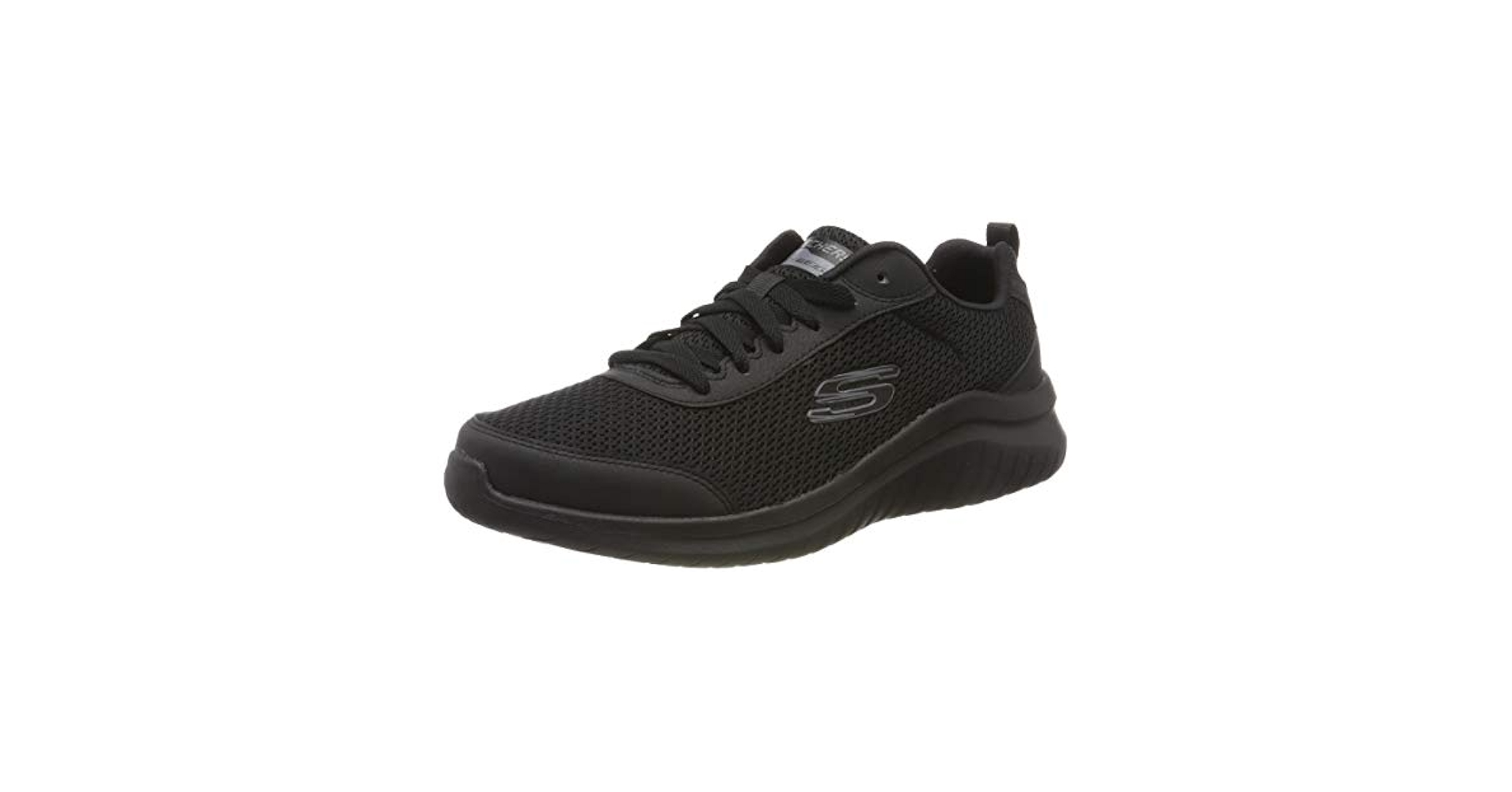 SKECHERS Memory Foam ブラック スニーカー Amazon.com | Skechers Men's Ultra Flex 2.0 Trainers, Black