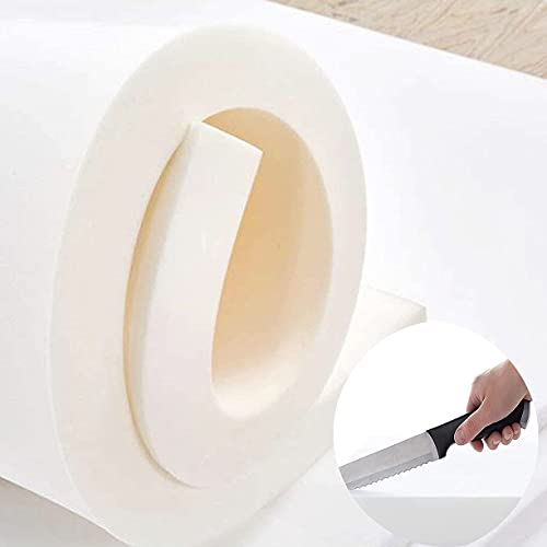 Rembourrage en mousse ferme de rechange pour siège, à découper sur mesure, 60/100/150/200 cm de long, coussin en mousse haute densité pour meubles, matelas pour chien, bricolage